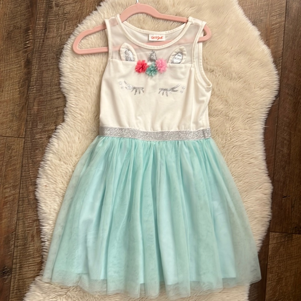 Beautiful little girls tutu dress size 7/8.